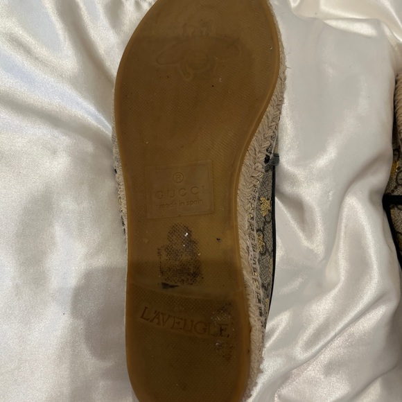 Gucci Gold Bee Espadrille - Picture 2 of 4